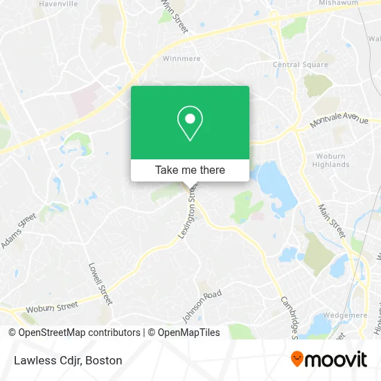 Lawless Cdjr map