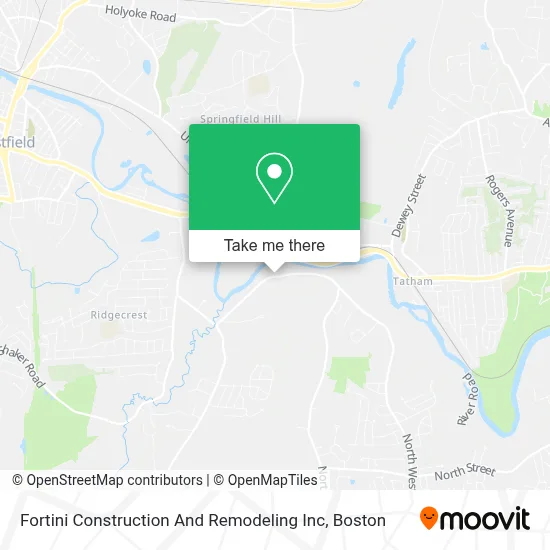 Fortini Construction And Remodeling Inc map