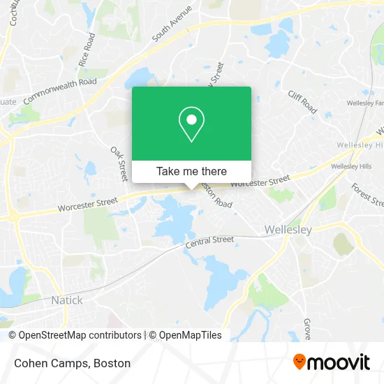 Cohen Camps map