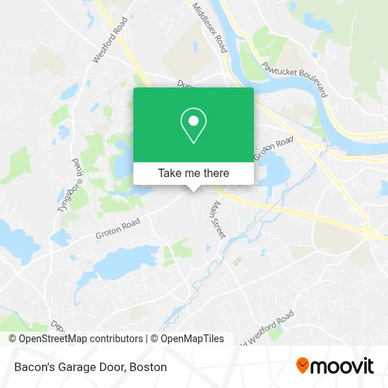 Bacon's Garage Door map
