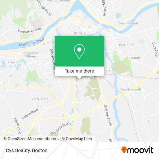Cvs Beauty map
