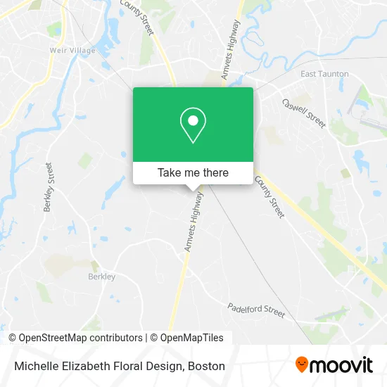 Michelle Elizabeth Floral Design map