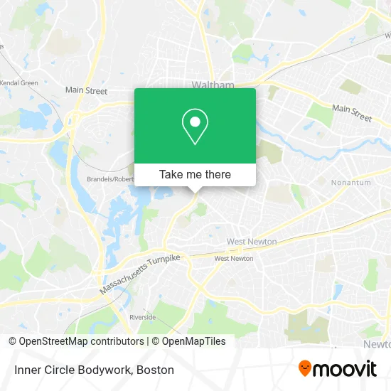 Inner Circle Bodywork map