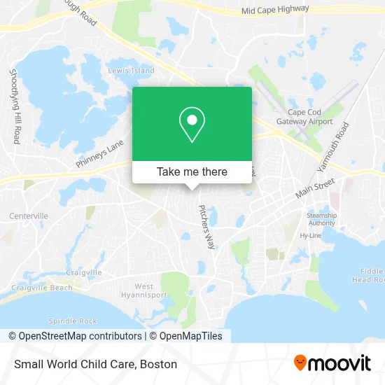 Small World Child Care map