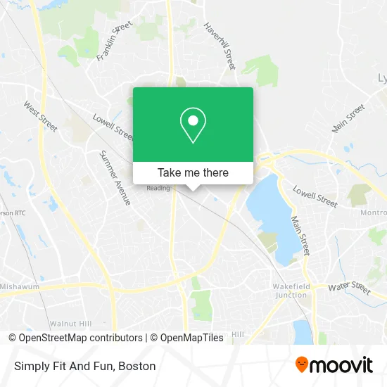 Simply Fit And Fun map