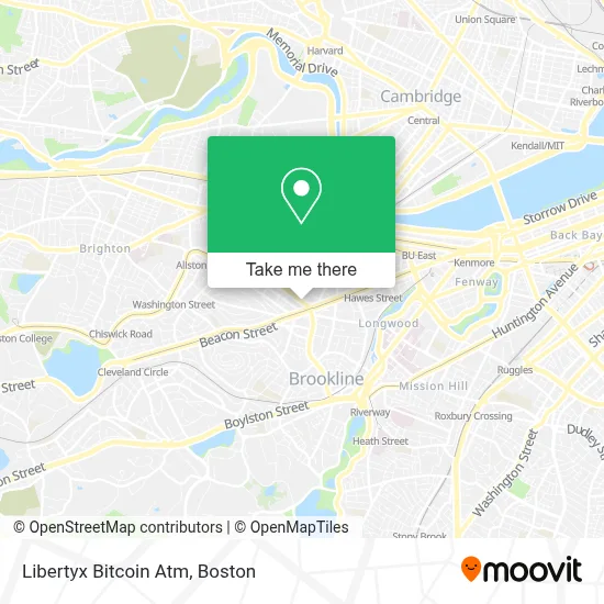 Libertyx Bitcoin Atm map