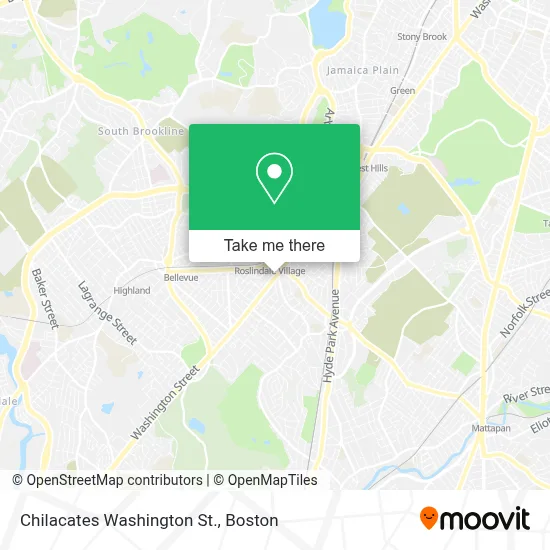 Chilacates Washington St. map