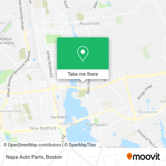 Napa Auto Parts map