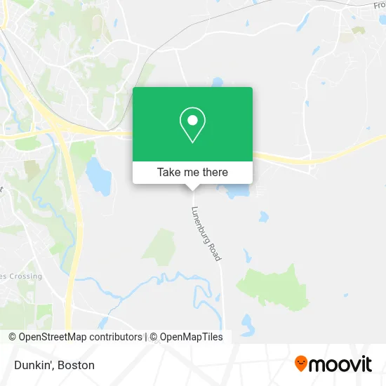 Dunkin' map