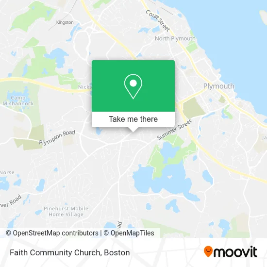 Faith Community Church map