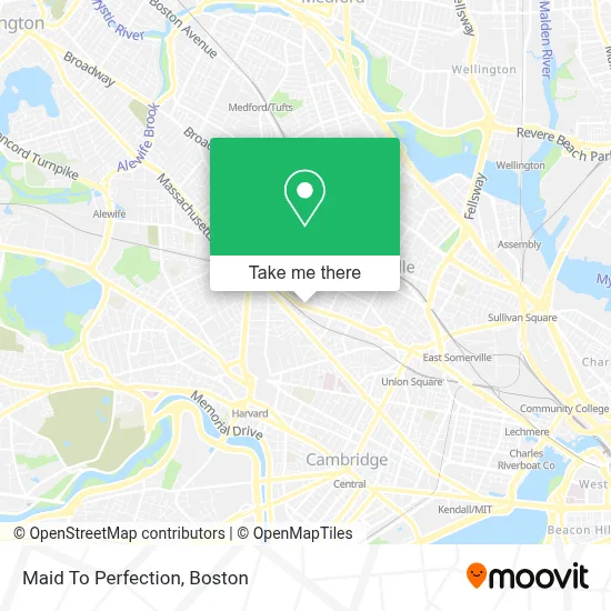 Maid To Perfection map