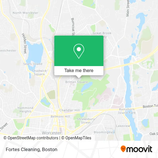 Fortes Cleaning map
