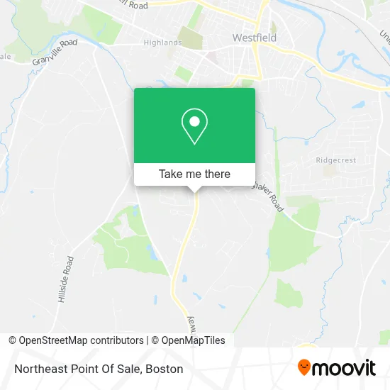 Northeast Point Of Sale map