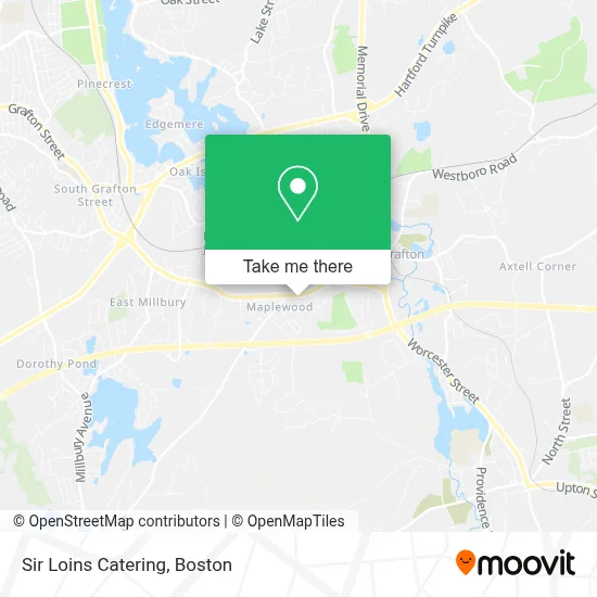 Sir Loins Catering map