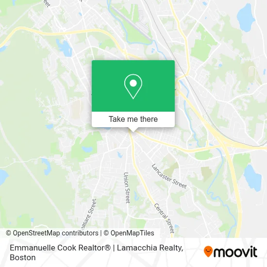 Emmanuelle Cook Realtor® | Lamacchia Realty map