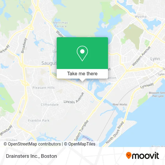 Drainsters Inc. map
