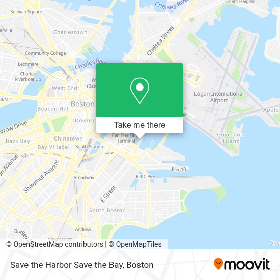 Save the Harbor Save the Bay map