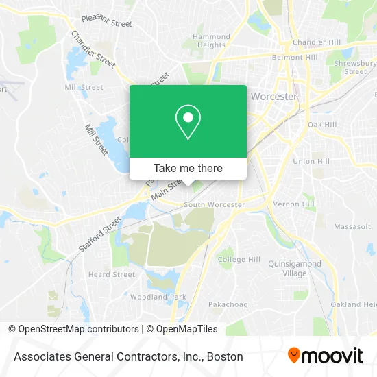 Associates General Contractors, Inc. map