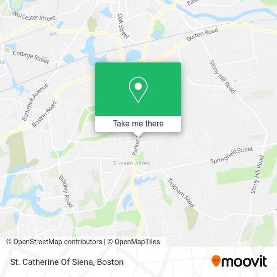 St. Catherine Of Siena map