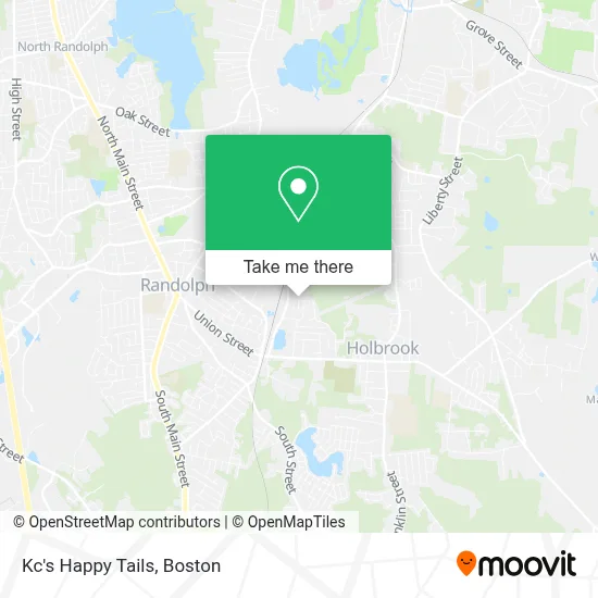 Kc's Happy Tails map