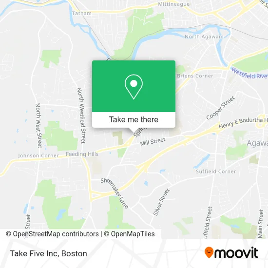 Take Five Inc map