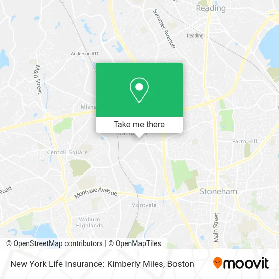New York Life Insurance: Kimberly Miles map