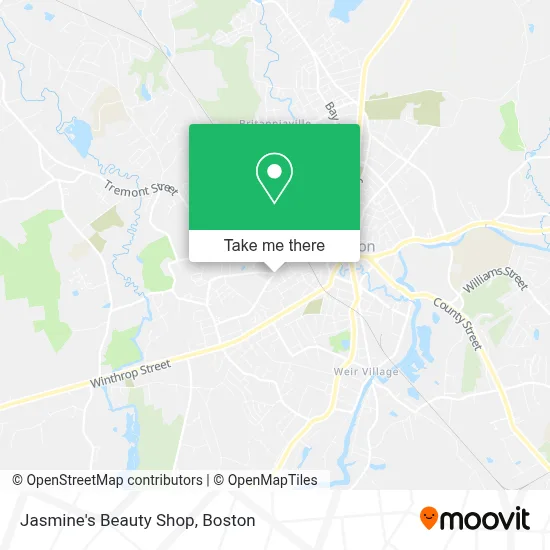 Jasmine's Beauty Shop map
