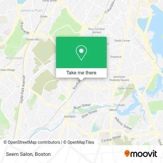 Seem Salon map