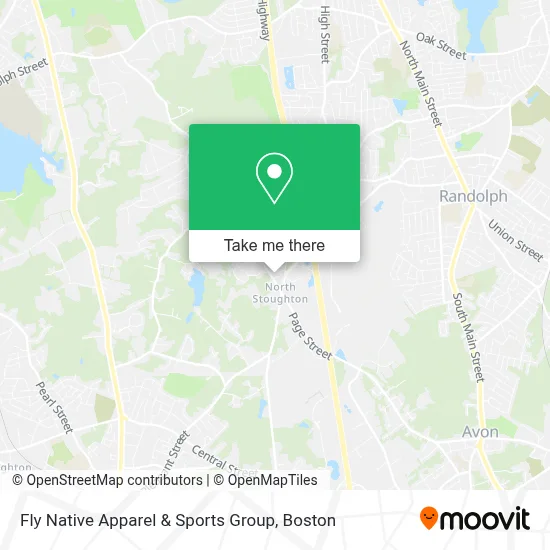 Fly Native Apparel & Sports Group map