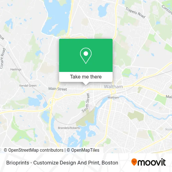 Brioprints - Customize Design And Print map