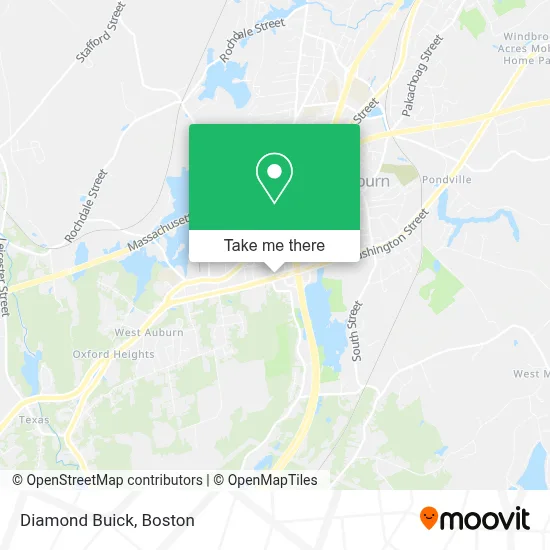 Diamond Buick map