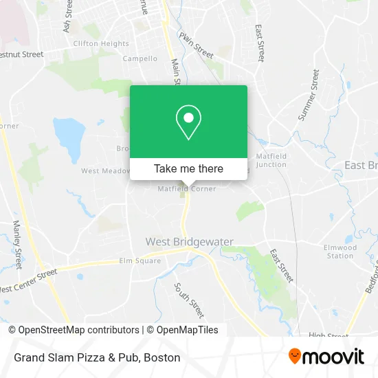 Grand Slam Pizza & Pub map