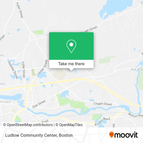 Ludlow Community Center map