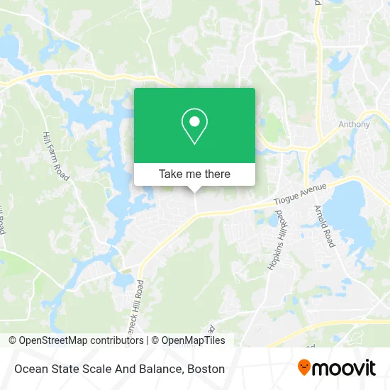 Ocean State Scale And Balance map