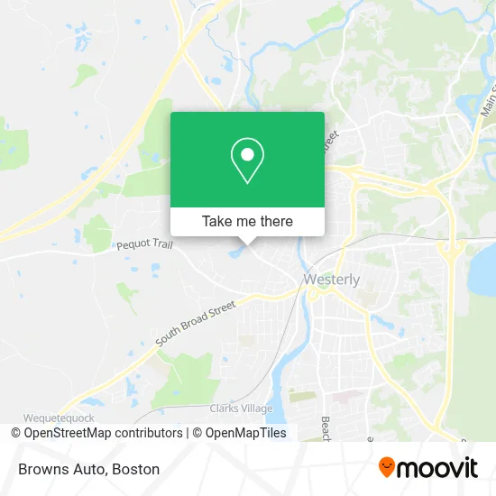 Browns Auto map