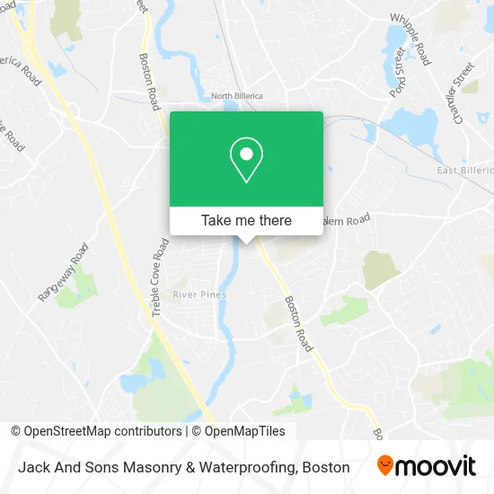 Jack And Sons Masonry & Waterproofing map