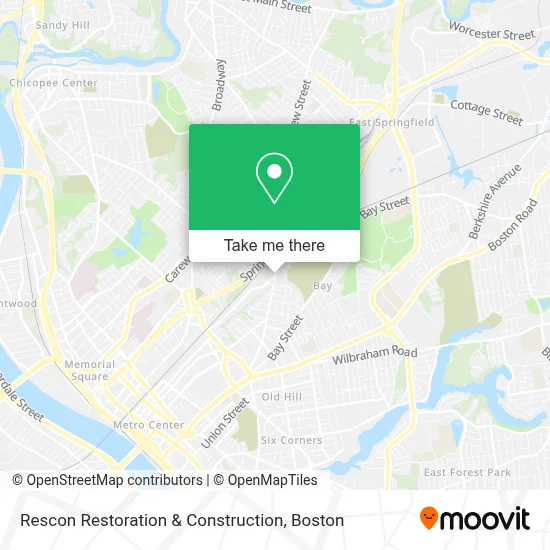 Rescon Restoration & Construction map