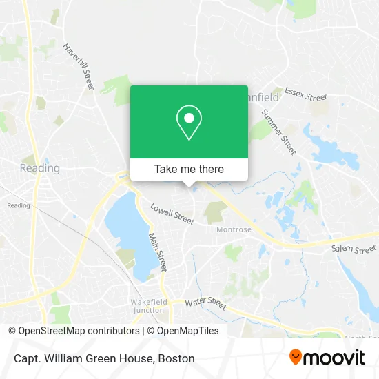 Capt. William Green House map
