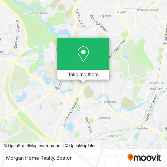 Morgan Home Realty map