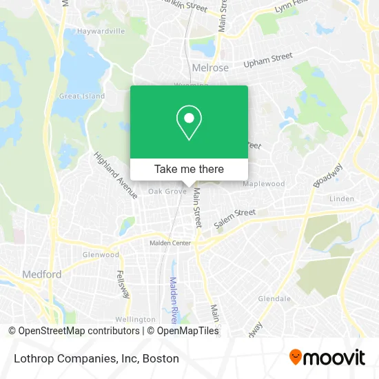 Lothrop Companies, Inc map