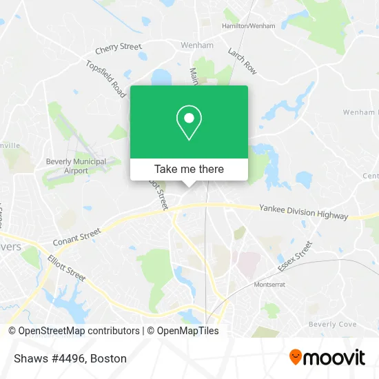Shaws #4496 map