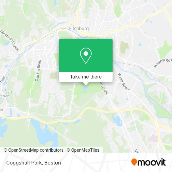 Coggshall Park map