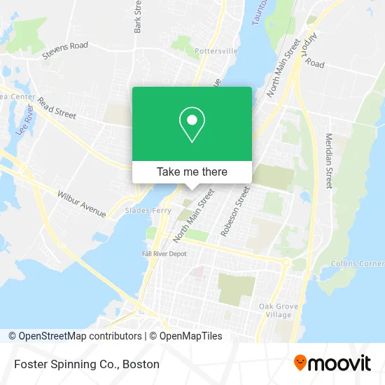Foster Spinning Co. map