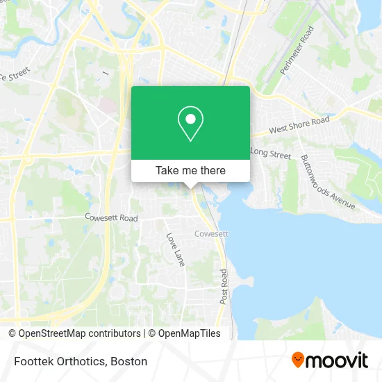 Foottek Orthotics map
