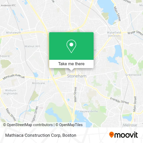 Mathiaca Construction Corp map