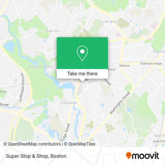 Super Stop & Shop map