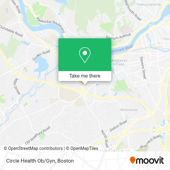 Circle Health Ob/Gyn map