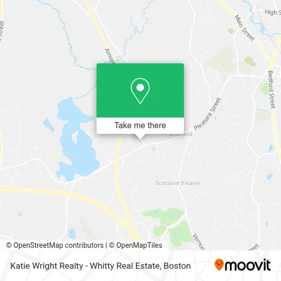Katie Wright Realty - Whitty Real Estate map