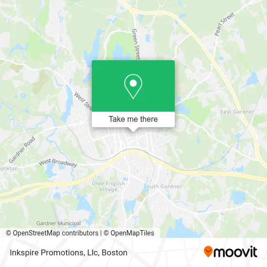 Inkspire Promotions, Llc map