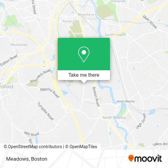 Meadows map